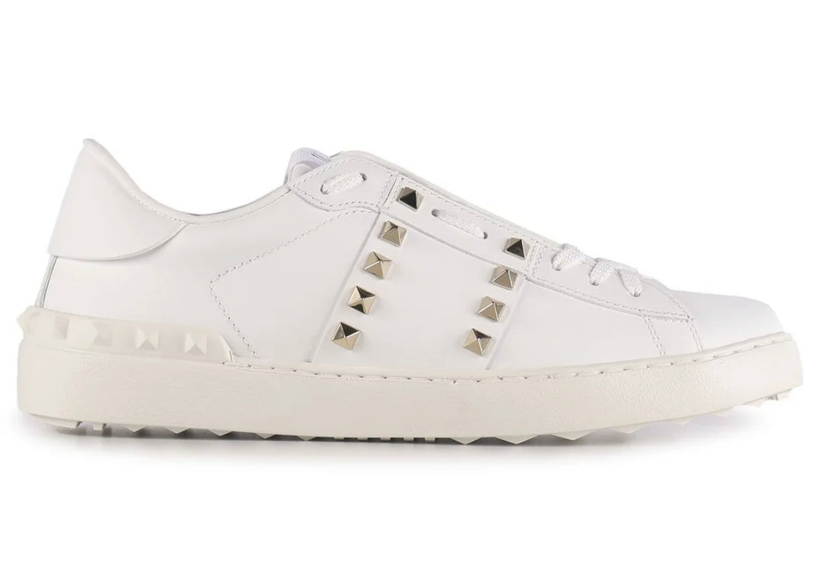 Valentino Garavani Rockstud Untitled Lace-Up Sneakers