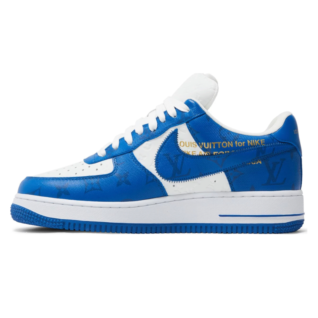 LOUIS VUITTON X AIR FORCE 1 LOW 'WHITE TEAM ROYAL'