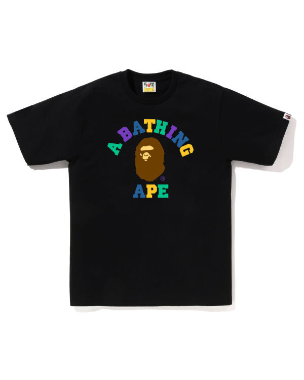 A BATHING APE “COLLEGE TEE)