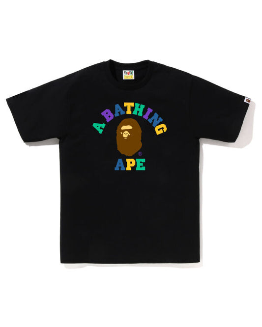 A BATHING APE “COLLEGE TEE)