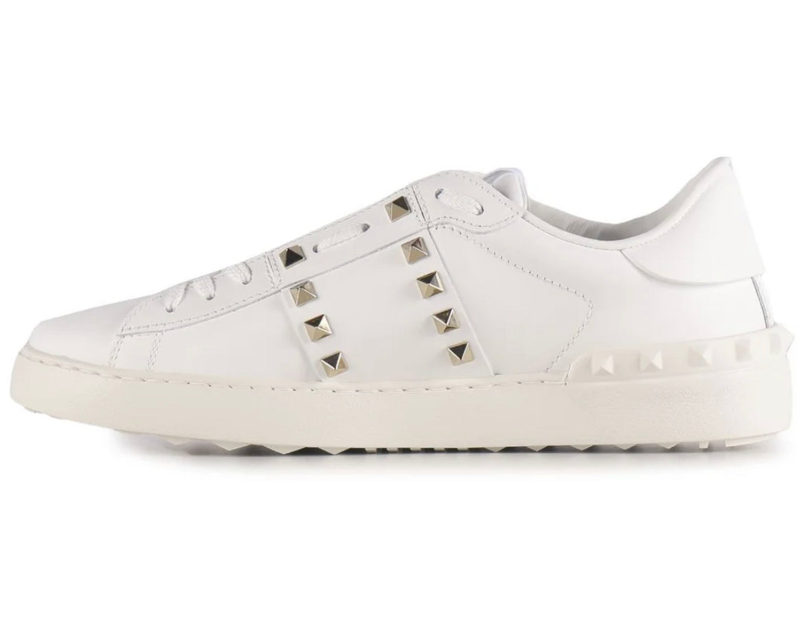 Valentino Garavani Rockstud Untitled Lace-Up Sneakers