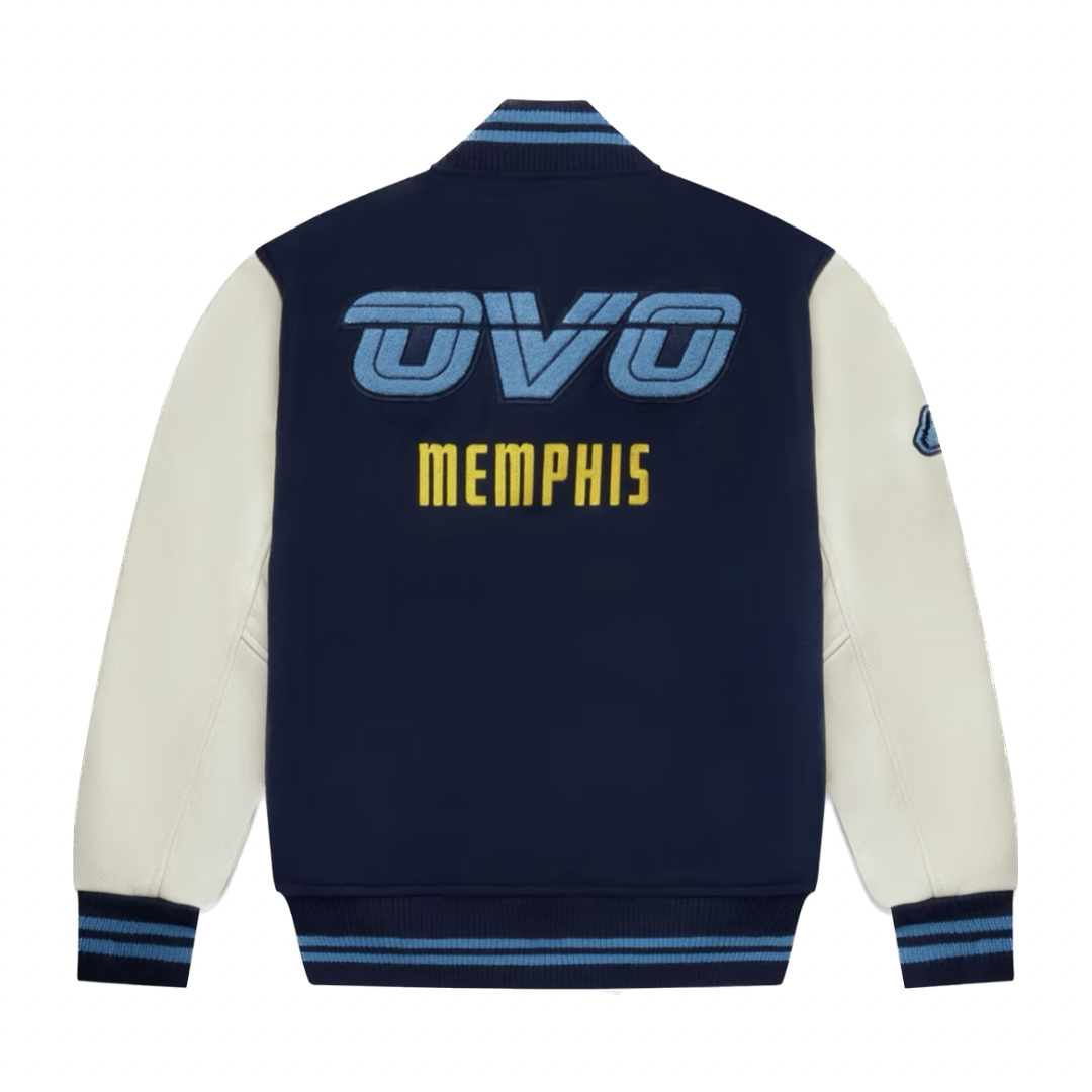 OVO / NBA MEMPHIS GRIZZLIES VARSITY JACKET