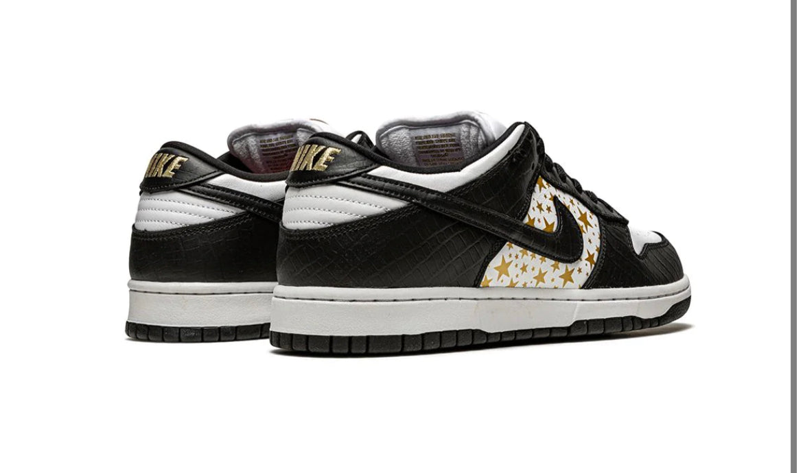 SUPREME X DUNK LOW OG SB QS 'BLACK'