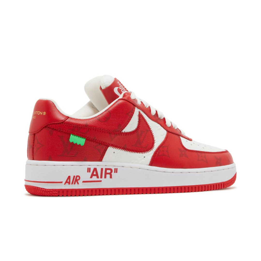 LOUIS VUITTON X AIR FORCE 1 LOW 'WHITE COMET RED'