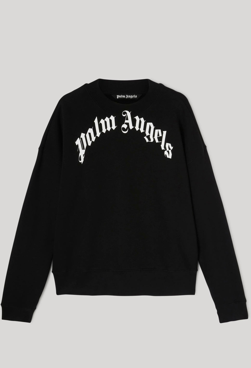 CURVED LOGO SWEATSHIRT