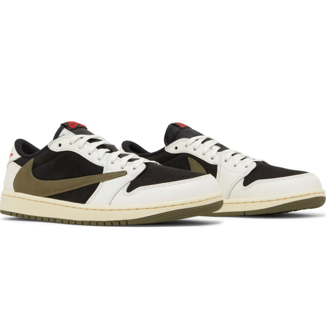 TRAVIS SCOTT X WMNS AIR JORDAN 1 RETRO LOW OG 'OLIVE'