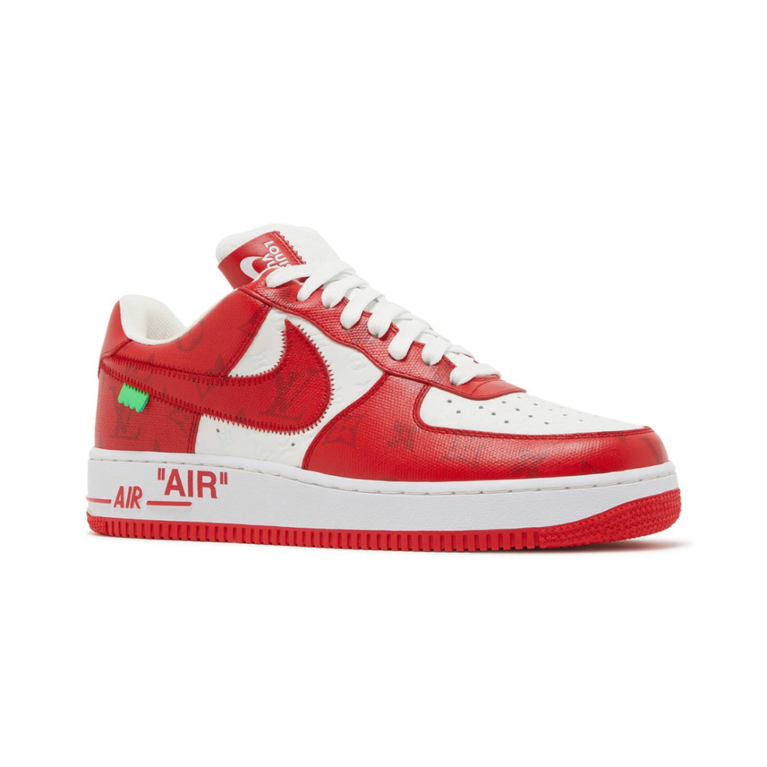 LOUIS VUITTON X AIR FORCE 1 LOW 'WHITE COMET RED'